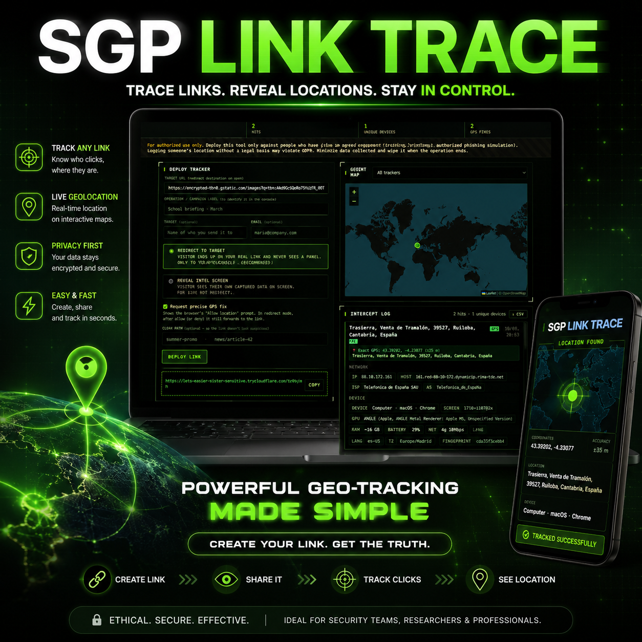 SGP link Trace