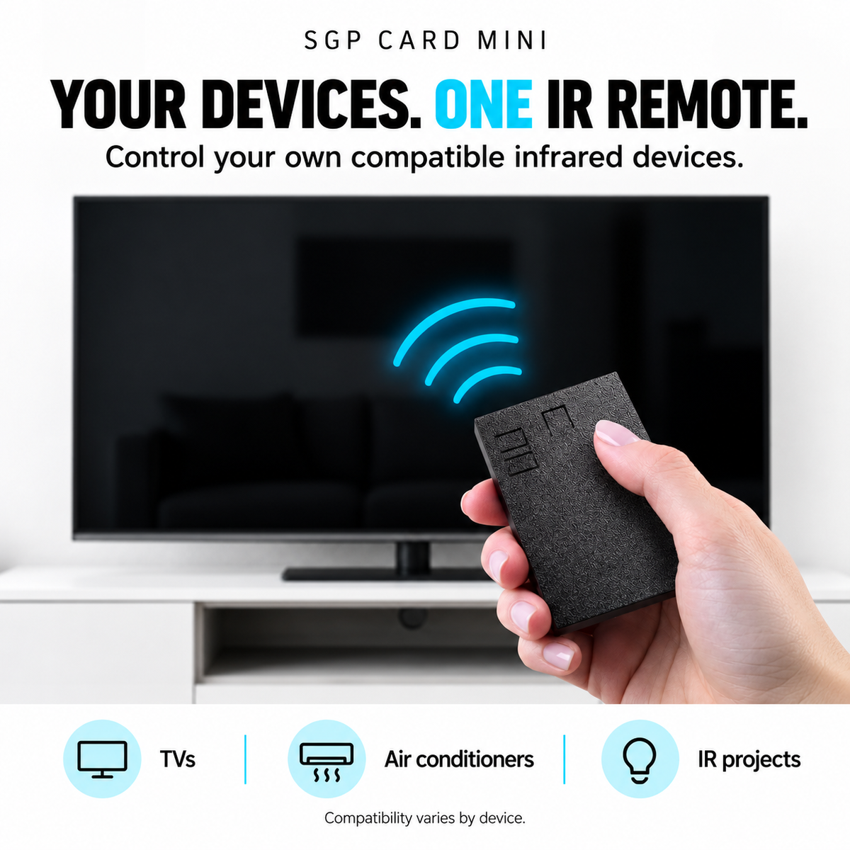 SGP Card Mini- ESP32 Wireless Multi-Tool: WiFi, RF, NFC & More
