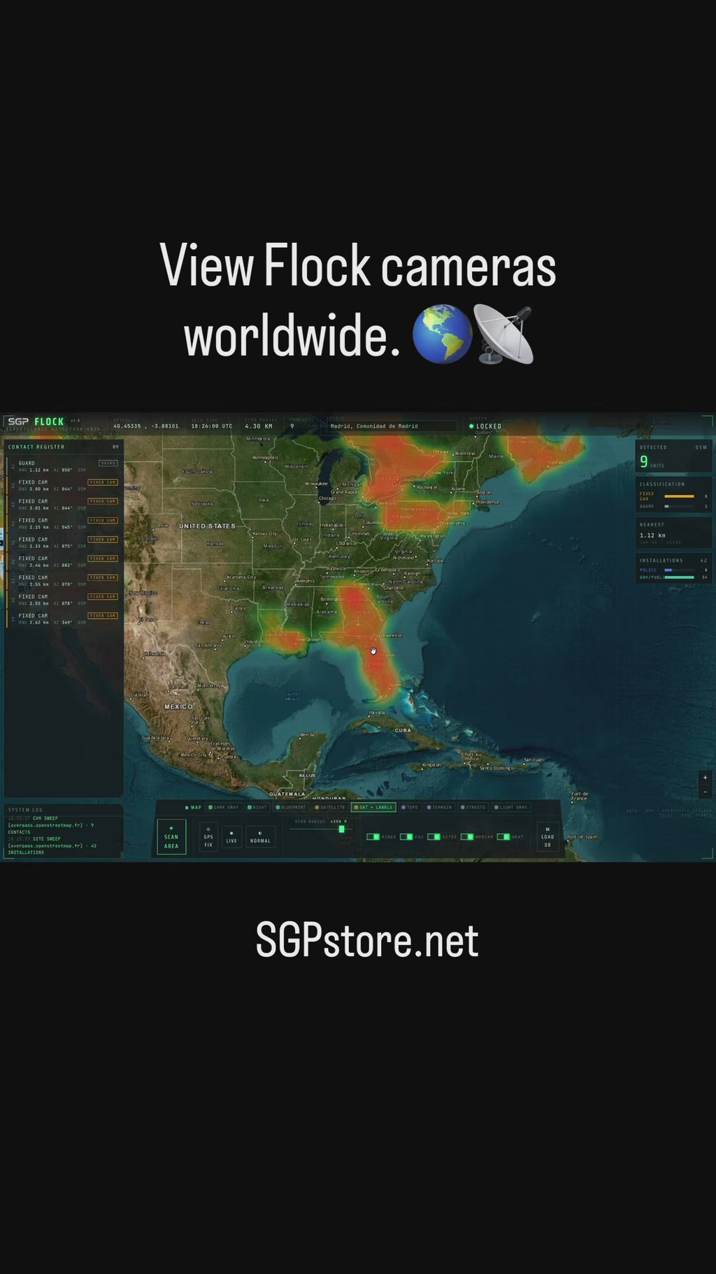 SGP Flock Camera